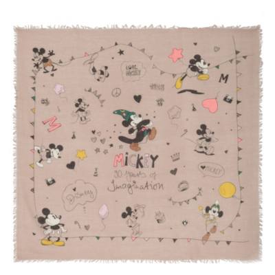 Sciarpa beige 90&deg; anniversario Codello Topolino