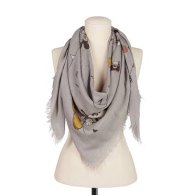 Codello - Micky Maus - 90. Geburtstag - Grauer Schal