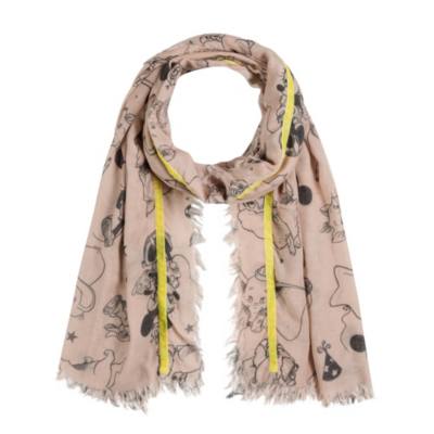 Codello Mickey and Friends Beige Scarf