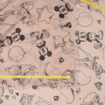 Codello Mickey and Friends Beige Scarf