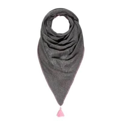Codello Thumper Knitted Grey Triangle Scarf