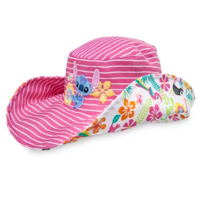Sombrero de playa reversible de Stitch