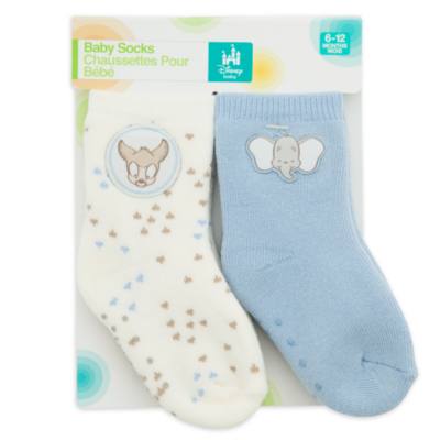 Disney Store - Bambi und Dumbo - Babysocken, 2er Set