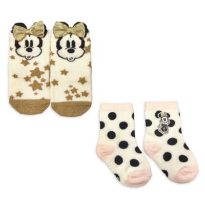 Minnie Mouse Baby Socks, 2 Pairs