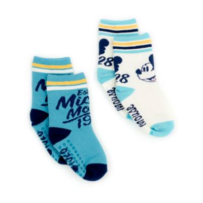 Disney Store Mickey Mouse Baby Socks, 2 Pairs