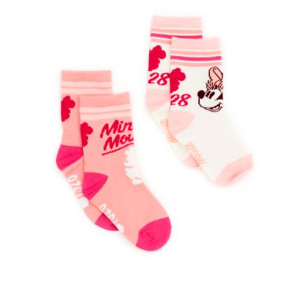 Disney Store Minnie Mouse Baby Socks, 2 Pairs