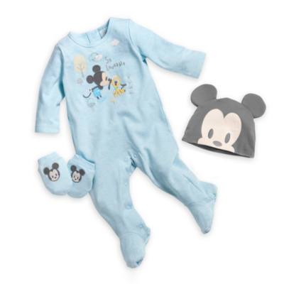 Set idea regalo di benvenuto neonato Topolino
