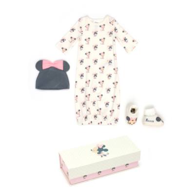 Disney Store Minnie Mouse Baby Sleeper Gown Set