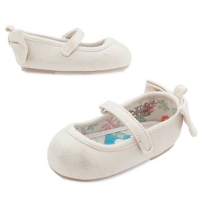 Alice In Wonderland Silver Shimmer Baby Shoes