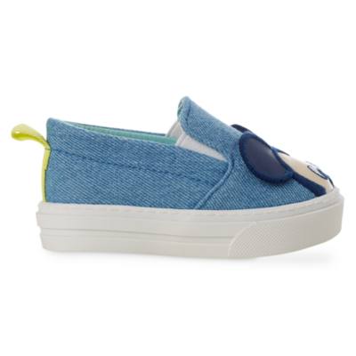 Disney Store Mickey Mouse Denim-Style Baby Shoes