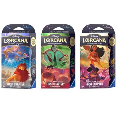 Ravensburger Disney Lorcana Trading Card Game Starter Deck, Wave 1