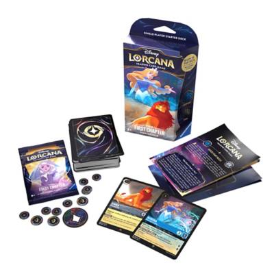 Ravensburger Disney Lorcana Trading Card Game Starter Deck, Wave 1