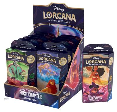 Ravensburger Disney Lorcana Trading Card Game Starter Deck, Wave 1