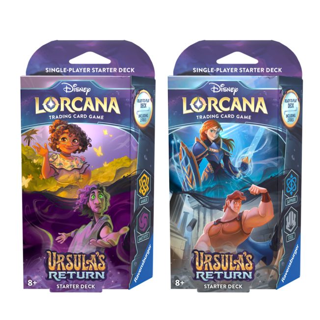 lorcana starter decks uk Disney Lorcana: The First Chapter Deck Dive into a welcoming gameplay experience designed for casual players and newcomers Disney Lorcana Azurite Sea Starter