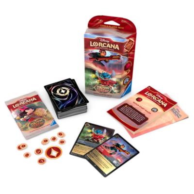 Ravensburger Disney Lorcana Trading Card Game Starter Deck A - Reign of Jafar - Ruby & Steel, Wave 8