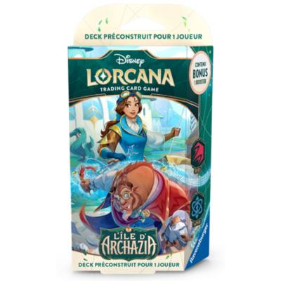 Ravensburger Deck de démarrage B, Rubis et Saphir, série no 7, jeu de cartes à collectionner Disney Lorcana