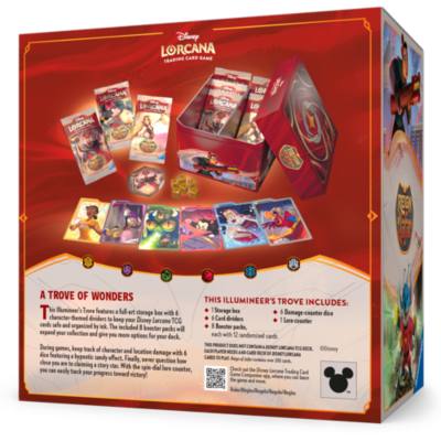 Ravensburger Disney Lorcana Trading Card Game Illumineer's Trove Set, Wave 8
