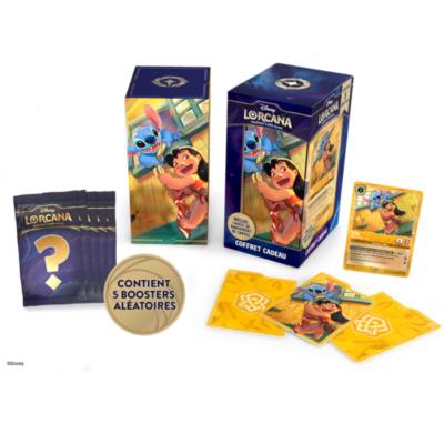 Ravensburger Coffret cadeau Lilo s&eacute;rie n&ordm;&nbsp;7, jeu de cartes &agrave; collectionner Disney&nbsp;Lorcana