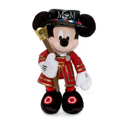 Peluche medio Topolino guardiano della Torre di Londra