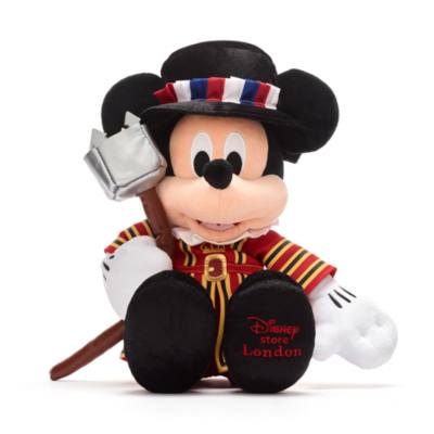 Peluche peque&ntilde;o Mickey Mouse Beefeater Walt Disney World