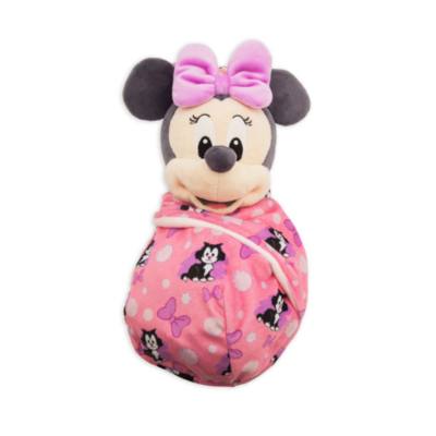 Disney Store Minnie Mouse Small Soft Toy In Pouch Shopdisney