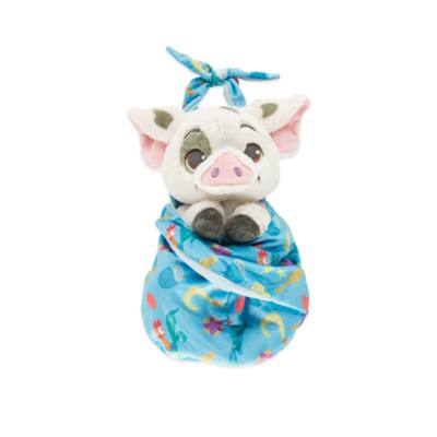 Disney Store Pua Small Soft Toy In Pouch Moana Shopdisney