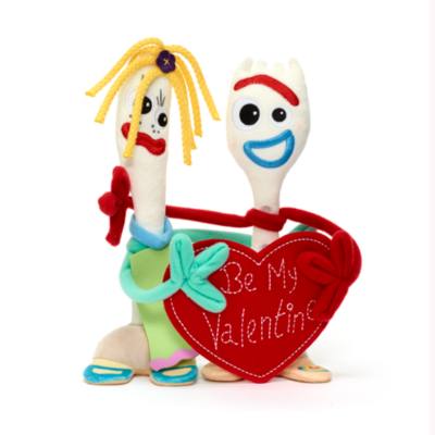 Disney Store Forky and Karen Soft Toy Set, Toy Story 4