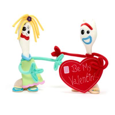 Disney Store Forky and Karen Soft Toy Set, Toy Story 4