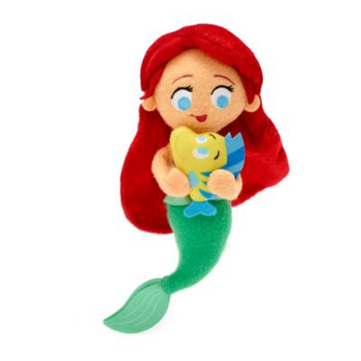 Peluche piccolo Ariel e Flounder VHS La Disney Store shopDisney