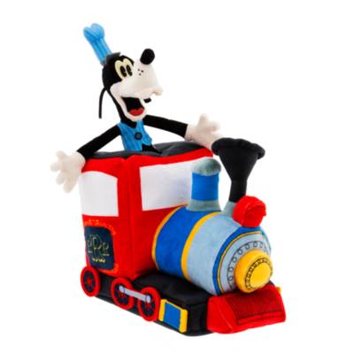 Disney Store - Mickey and Minnie's Runaway Railway - Lokf&uuml;hrer Goofy - Kuscheltier