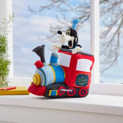Disney Store - Mickey and Minnie's Runaway Railway - Lokf&uuml;hrer Goofy - Kuscheltier