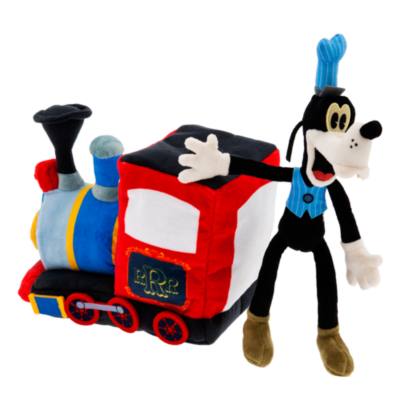 Disney Store - Mickey and Minnie's Runaway Railway - Lokf&uuml;hrer Goofy - Kuscheltier