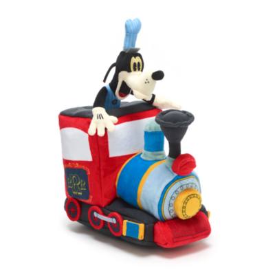 Disney Store - Mickey and Minnie's Runaway Railway - Lokf&uuml;hrer Goofy - Kuscheltier