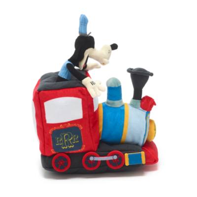 Disney Store - Mickey and Minnie's Runaway Railway - Lokf&uuml;hrer Goofy - Kuscheltier