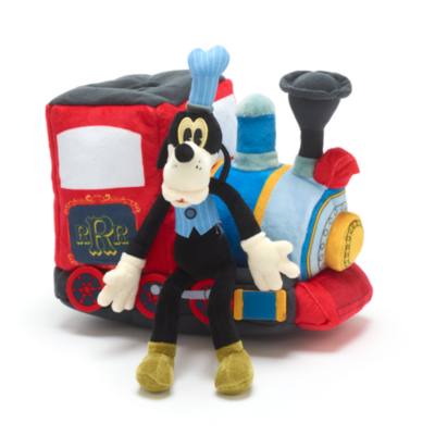 Disney Store - Mickey and Minnie's Runaway Railway - Lokf&uuml;hrer Goofy - Kuscheltier