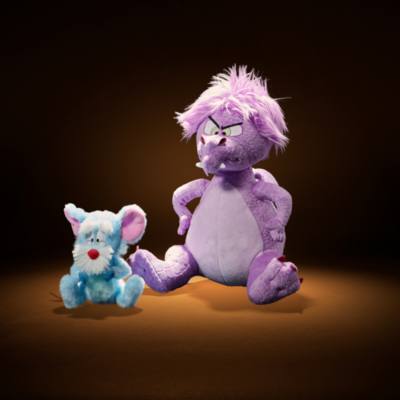 Set peluches peque&ntilde;os Madam Mim y Merl&iacute;n, Merl&iacute;n el Encantador, Disney100 Decades