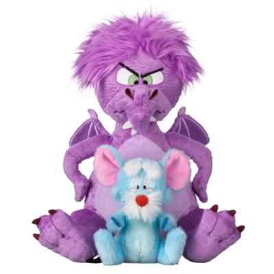 Set peluches peque&ntilde;os Madam Mim y Merl&iacute;n, Merl&iacute;n el Encantador, Disney100 Decades