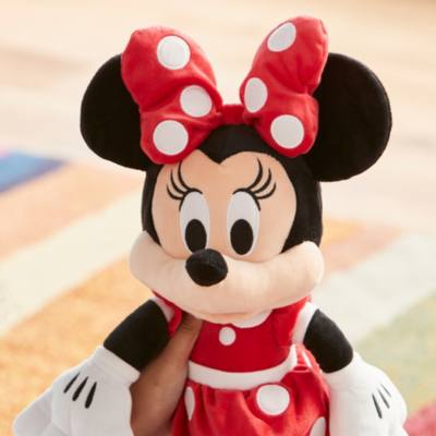 Peluche mediano rojo Minnie Mouse