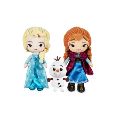 PELUCHE REINE DES NEIGES - Peluches Pas Chères