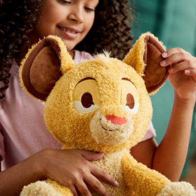 Disney Store - Der K&ouml;nig der L&ouml;wen - Simba - Kuscheltier mit beschwertem Beutel