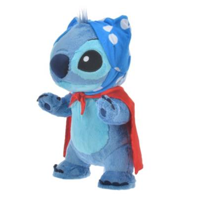 Disney Store Japan Stitch in Superhero Cape Medium Soft Toy, Lilo & Stitch