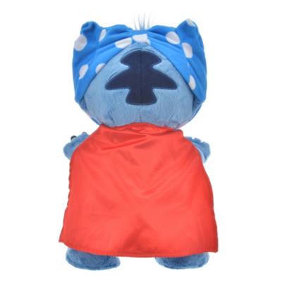 Disney Store Japan Stitch in Superhero Cape Medium Soft Toy, Lilo & Stitch