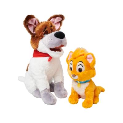 Oliver & Co. - Disney100 - Oliver und Dodger - Kuscheltierset