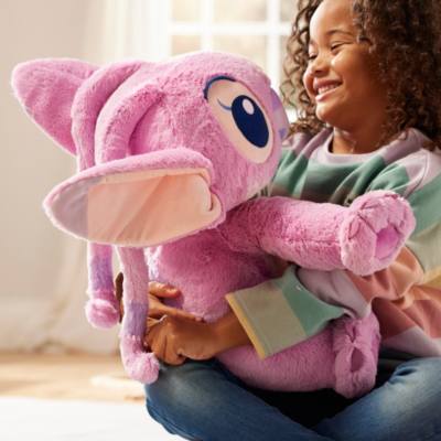 CARTOON Peluche Angel, Lilo&Stitch, pupazzo gigante, con suono, 120 cm,  rosa - 260004883 : : Giochi e giocattoli