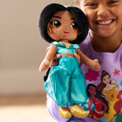 Poup&eacute;e de chiffon Princesse Jasmine pour enfants, Aladdin