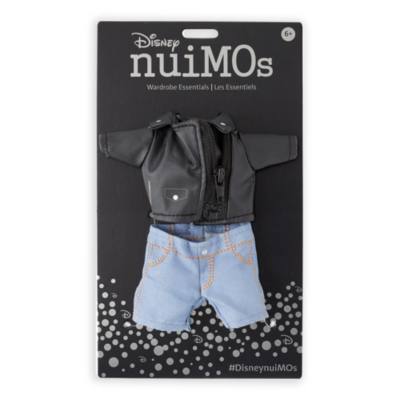 Disney Store nuiMOs Small Soft Toy Biker Jacket and Jeans Set