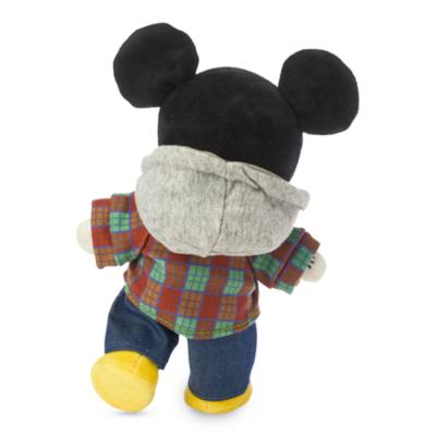 Conjunto chaqueta a cuadros y vaqueros, peluche peque&ntilde;o nuiMOs, Disney Store