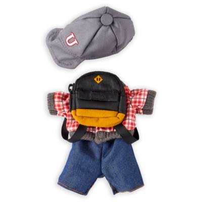 Disney Store nuiMOs Small Soft Toy Baseball Jacket and Jeans Set