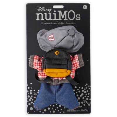 Disney Store nuiMOs Small Soft Toy Baseball Jacket and Jeans Set