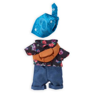 Disney Store nuiMOs Small Soft Toy Floral Shirt with Bandana and Sling Bag